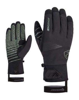 Handschoen Ziener Gyrno Glove Mountaineering Green Mud