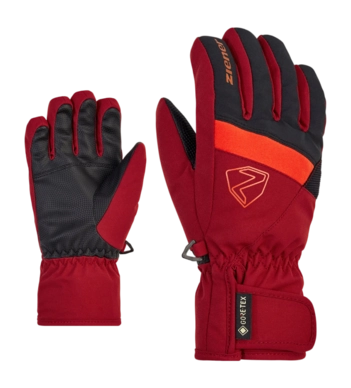 Handschuhe Ziener Leif GTX Glove Kinder Red Cabin