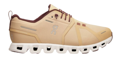 Sneaker On Running Women Cloud 5 Waterproof Savannah Ivory