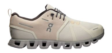 Sneaker On Running Women Cloud 5 Waterproof Pearl Fog