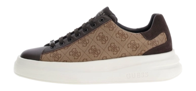 Baskets Guess Men Elba Beige Brown