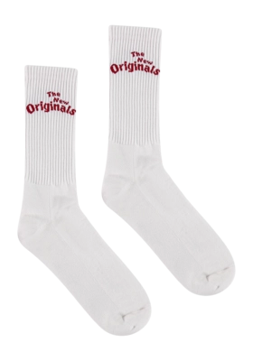 Chaussettes The New Originals Homme Workman White Barbados Cherry