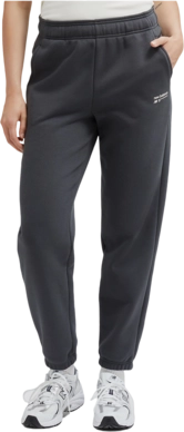 Joggers New Balance Women Linear Heritage Brushed Back Fleece Sweatpant Blacktop 24