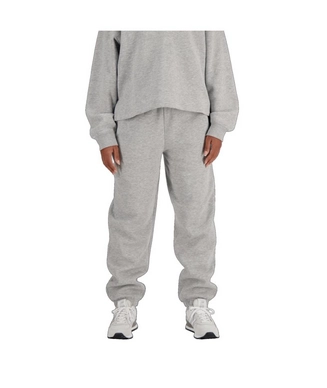 Trainingsbroek New Balance Women Linear Heritage Brushed Back Fleece Sweatpant AthlGrey AG