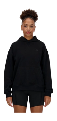 Hoodie New Balance Women Athletics French Terry Hoodie Black