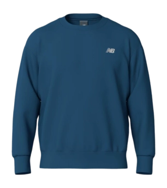 Trui New Balance Men Sport Essentials French Terry Crew Blue Agate