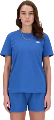 T-Shirt New Balance Women Sport Essentials Jersey T-Shirt Blue Agate 24