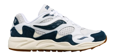 Baskets Saucony Homme Grid Shadow 2 White/Navy