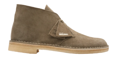 Chaussures Clarks Originals Homme Desert Boot Pale Khaki Suede