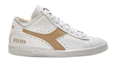 Diadora Women Game Row Cut 2030 White Wood Ash