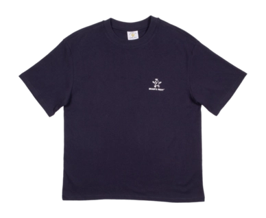 T-Shirt Bram's Fruit Homme Contour de Citron Logo Navy