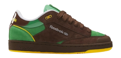 Sneaker Reebok Club C Bulc Herren Brush Brown Sport Green Always Yellow