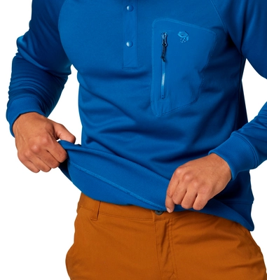 Trui Mountain Hardwear Men Norse Peak 1/2 Zip Nightfall Blue