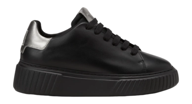 Sneaker Marc O'Polo Svea 5A Damen Black/Metallic Silver