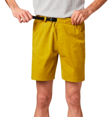 Korte Broek Mountain Hardwear Men Cederberg Pull On Short Dark Citron 11 Inch