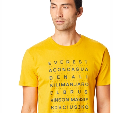 T-Shirt Mountain Hardwear Men Seven Summits SS Honey Amber