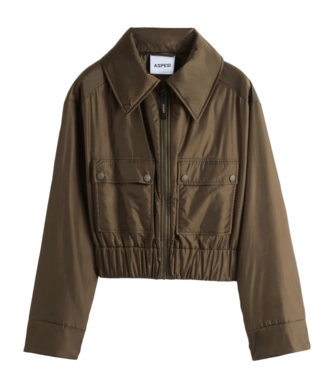 Veste Aspesi Femme Giubbotto Dixie Militare