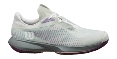 Tennis Shoe Wilson Women's Kaos Swift 1.5 Clay Opal Blue Stormy Sea Phlox