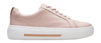 Sneaker Clarks Women Hollyhock Walk Rose Leather