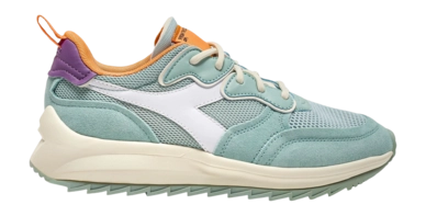 Baskets Diadora Femme Jolly Suede Mesh Arctic Ice Whisper White