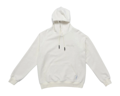 Hoodie New Amsterdam Surf Association Logo Outline Bone