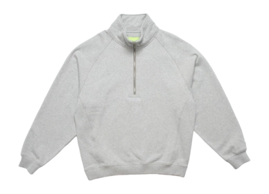 Pullover Half Zip New Amsterdam Surf Association Turtleneck Sweat Herren Ash