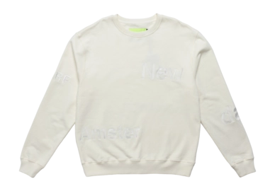 Sweater New Amsterdam Surf Association Name Off White
