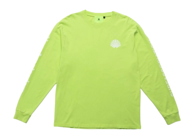 Langarmshirt New Amsterdam Surf Association Logo Herren Sharp Green
