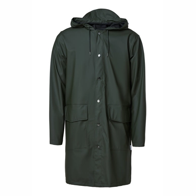 Regenmantel RAINS Hooded Coat Green