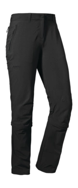 Hose Schöffel Engadin1 Zip Off Regular Damen Asphalt