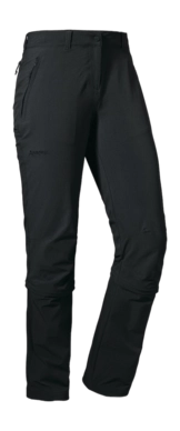 Hose Schöffel Engadin1 Zip Off Regular Damen Black