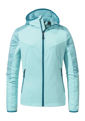 Fleece-Sweatjacke Schöffel Hoody Svardalen L Damen Blau