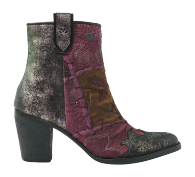 Stiefelette Lazamani 85.605 Damen Purpel Disco
