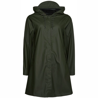 Jas Rains Women A-Line Jacket Green