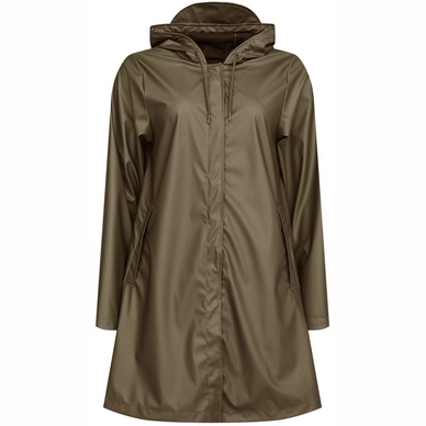 Jas Rains Women A-Line Jacket Metallic Mist