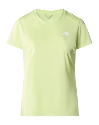 Sportshirt The North Face Women Reaxion Amp Crew Astro Lime Light Heather