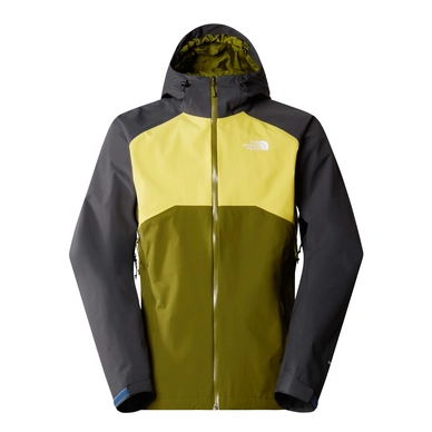 Jacke The North Face Stratos Jacket Herren Forest Olive Yellow Sil