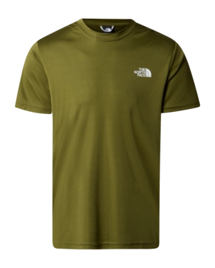 T-Shirt The North Face Men Reaxion Red Box Tee Forest Olive
