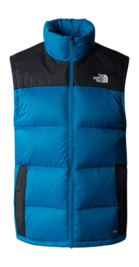 Bodywarmer The North Face Men Diablo Down Vest Adriatic Blue TNF Black