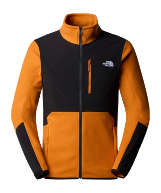 Zip Sweatshirt The North Face Men Glacier Pro Full Zip Desert Rust TNF Black