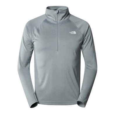 Sportshirt The North Face Men Flex II 1/4 Zip Mid Grey Dark Heather