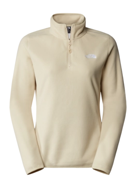 Trui The North Face Women 100 Glacier 1/4 Zip Gravel