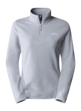 Trui The North Face Women 100 Glacier 1/4 Zip TNF Light Grey Heather