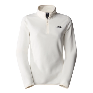 Trui The North Face Women 100 Glacier 1/4 Zip White Dune