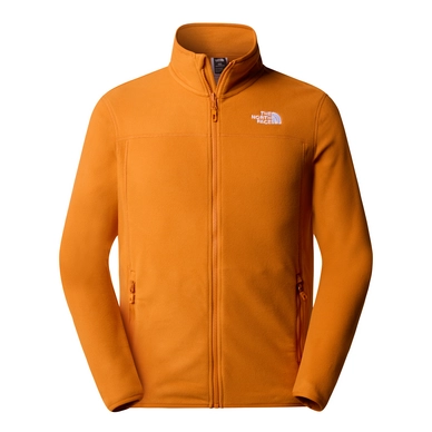 Sweatjacke The North Face 100 Glacier Full Zip Herren Desert Rust