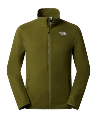 Sweatjacke The North Face 100 Glacier Full Zip Herren Forest Olive