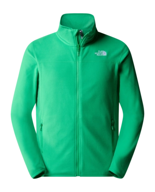 Sweatjacke The North Face 100 Glacier Voll Zip Herren Optic Emerald