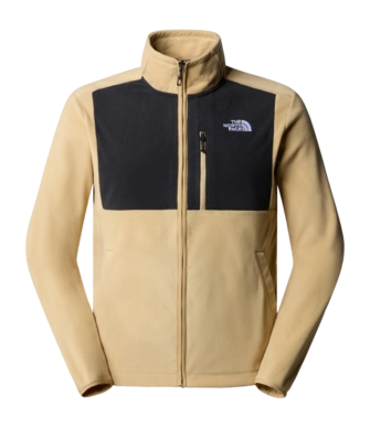 Sweatjacke The North Face Homesafe Full Zip Fleece Herren Khaki Stone TNF Black