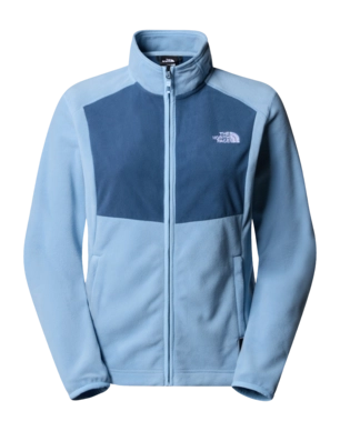 Zip Sweatshirt The North Face Women Homesafe Full Zip Fleece Steel Blue Shady Blue