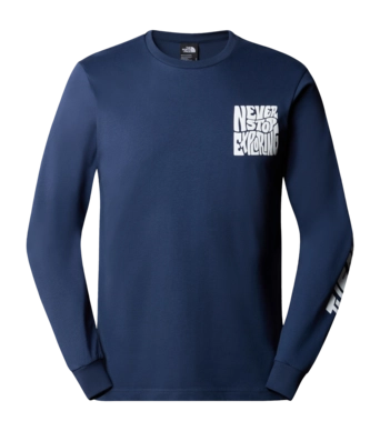 Longsleeve The North Face Men Mountain Play L/S Tee Summit Navy